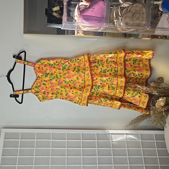 NWT Farm Rio Cashew Tiered Midi dress - Picture 10 of 13